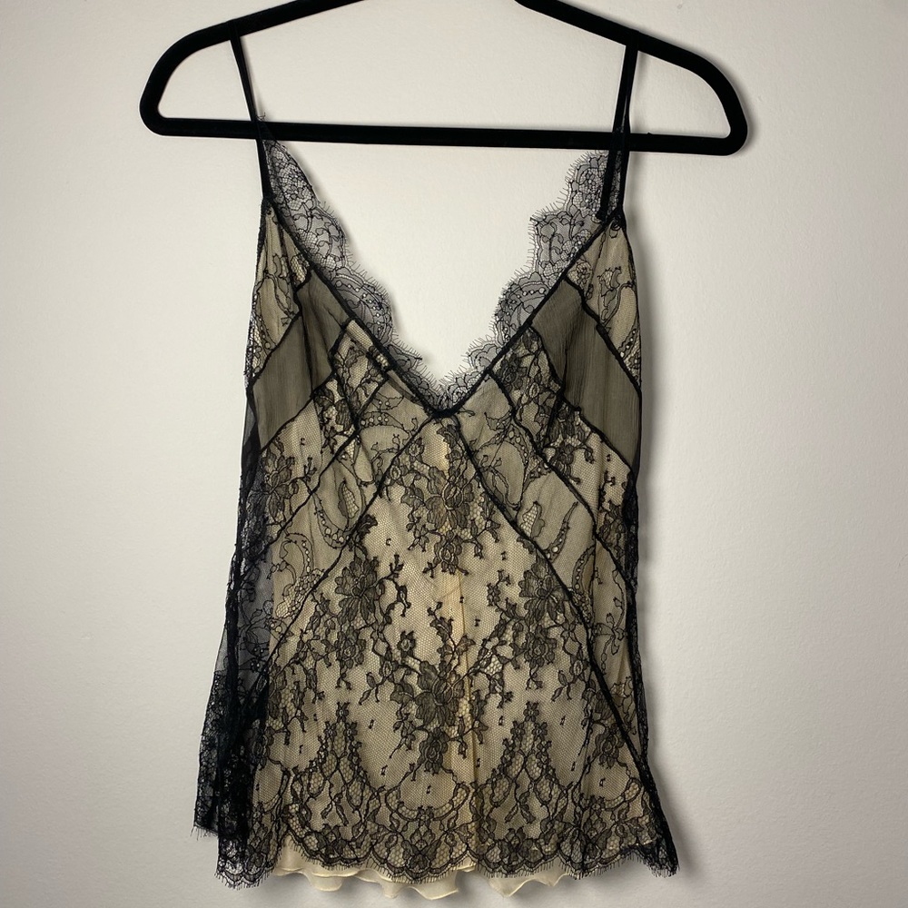 Alexander dell’Acqua Romantic Lace Illusion Cami